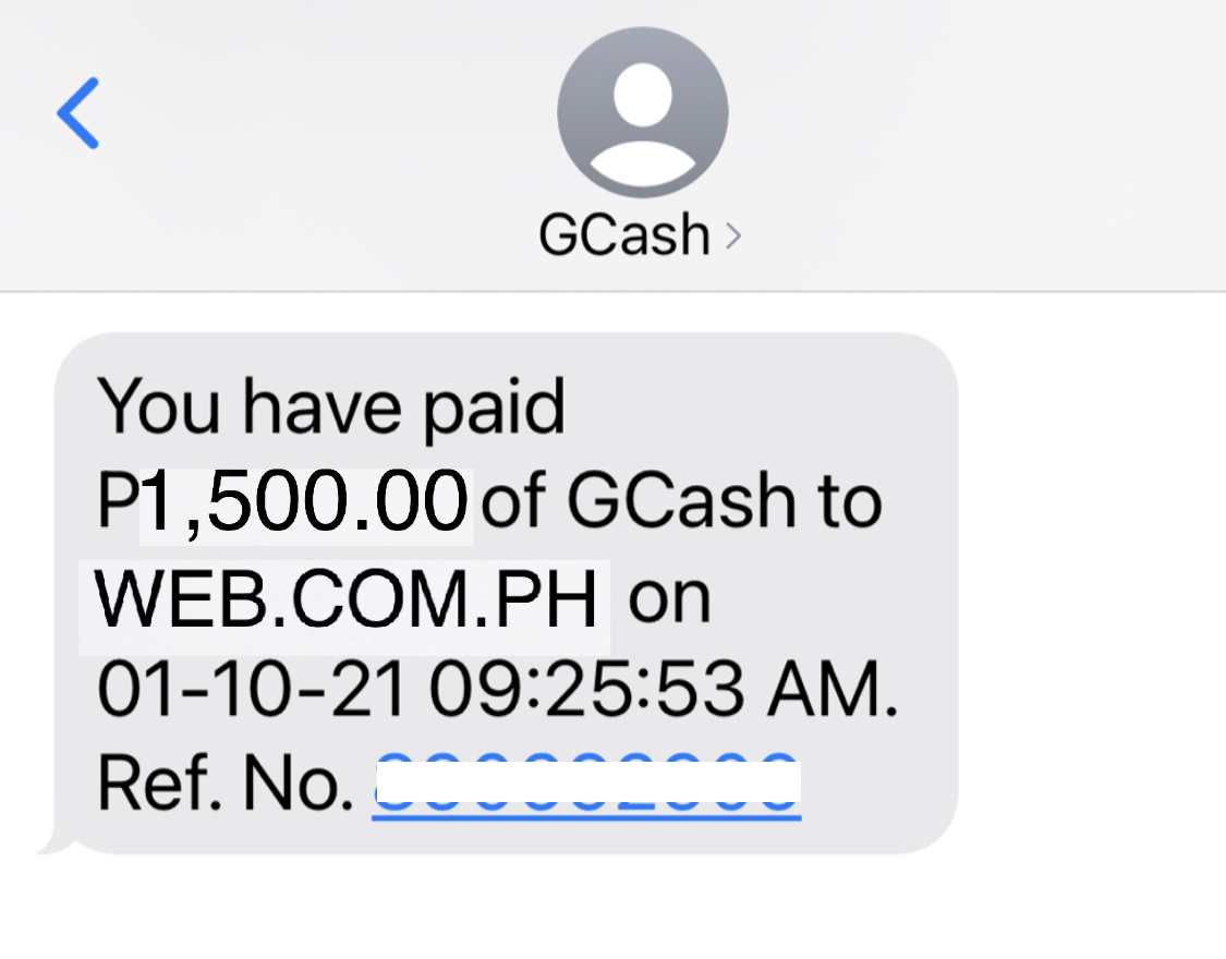 GCash TXT